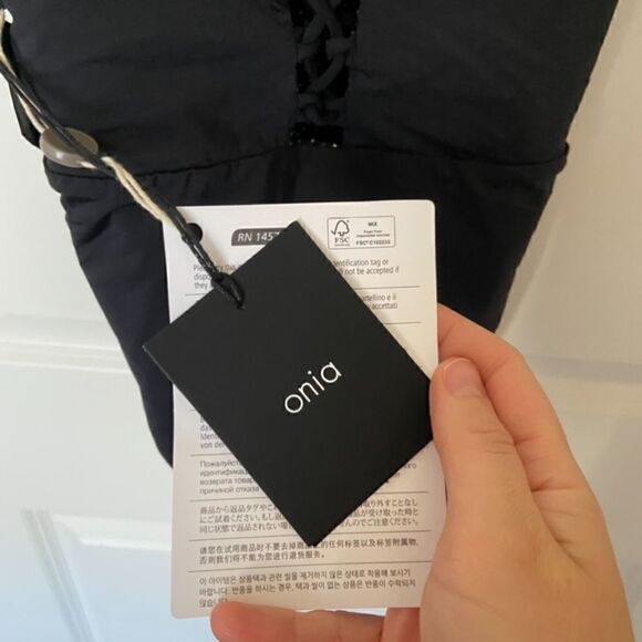 Onia Reversible One Piece Galaxy Dot Swimsuit - Picture 10 of 13